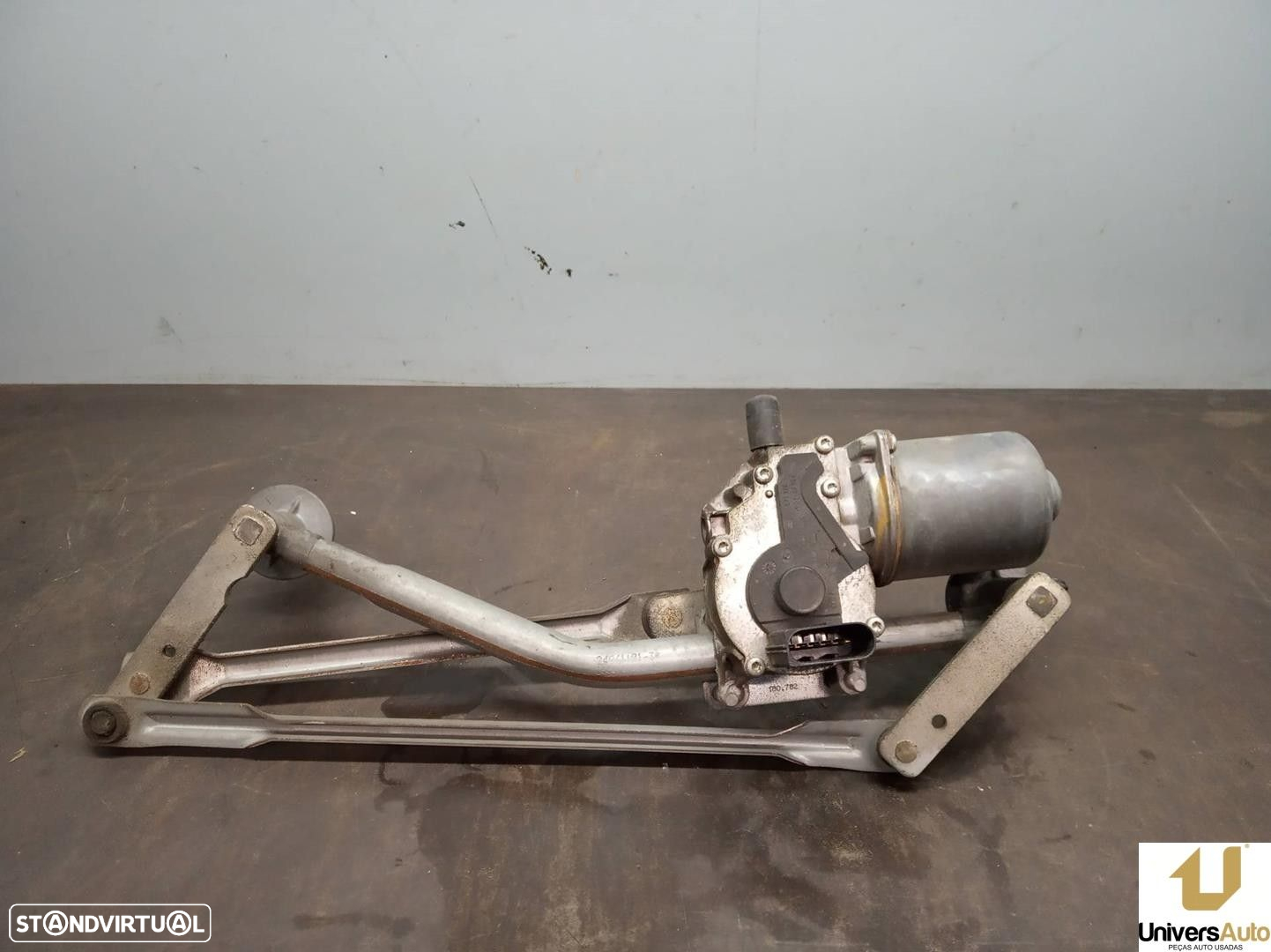 MOTOR LIMPA-VIDROS FRONTAL FORD FIESTA V 2006 -2S6T17B571AC - 3