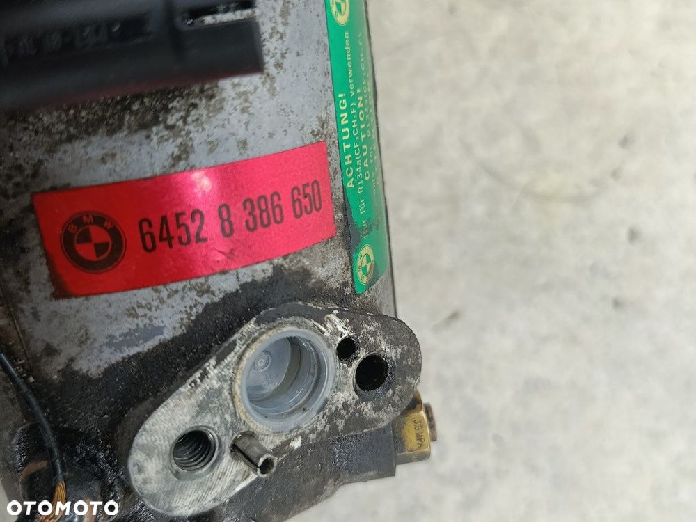 POMPA, SPRĘŻARKA KLIMATYZACJI BMW 3 E46 64528386650 1.9 8V 318i - 3