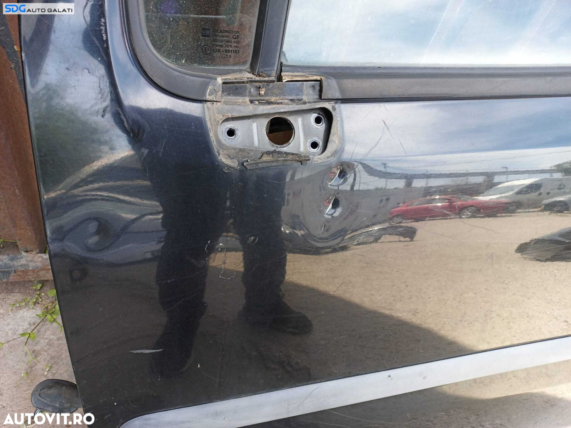 Usa Usi Portiera Portiere Stanga Fata cu Defect Opel Agila 2000 - 2007 Culoare Z20R [X3651] - 2