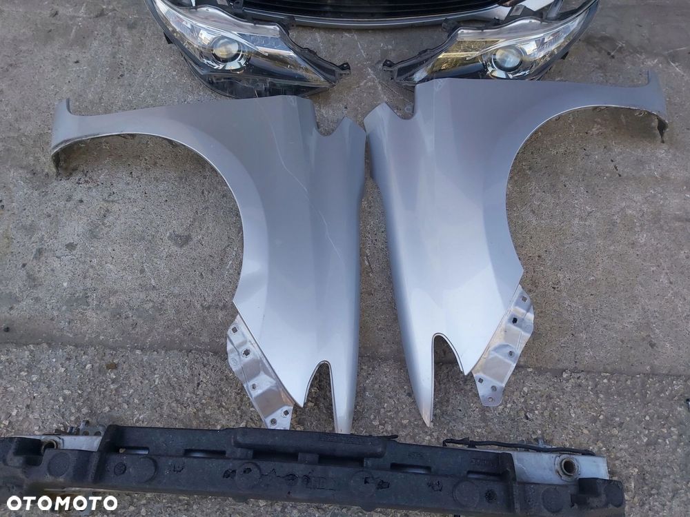 Toyota Auris II LIFT zderzak maska przód błotnik chłodnica pas przedni - 4