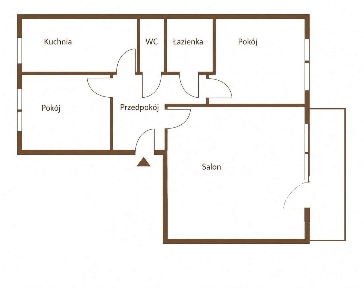 Mieszkanie na sprzedaż, 3 pokoje, 53 m², Wejherowo