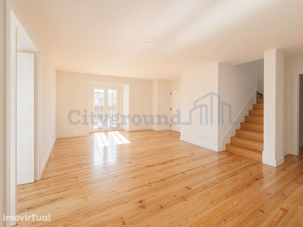 Belíssimo T2 Duplex, totalmente renovado, com vista deslumbrante so... - Grande imagem: 2/34