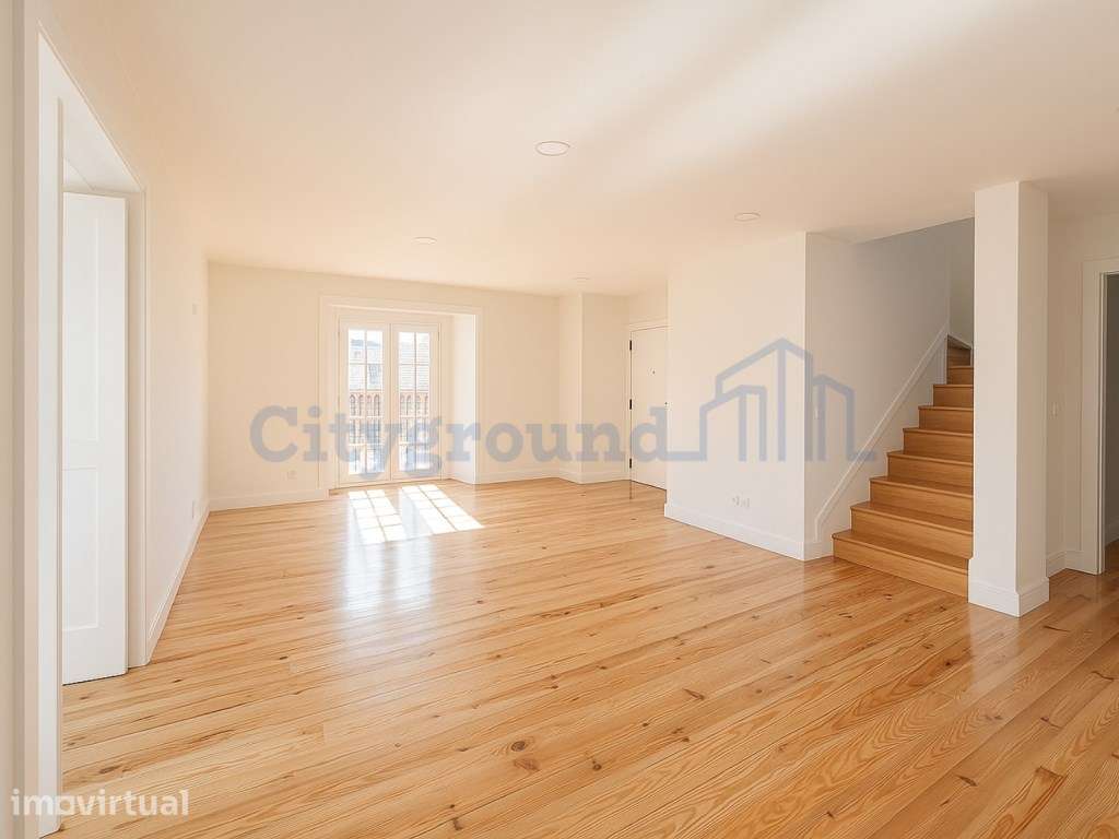 Belíssimo T2 Duplex, totalmente renovado, com vista deslumbrante so... - Grande imagem: 2/34
