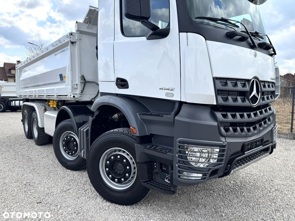 Mercedes-Benz AROCS 4142 MP5, 8x4, MEILLER KIPPER - BORDMATIC, - 7
