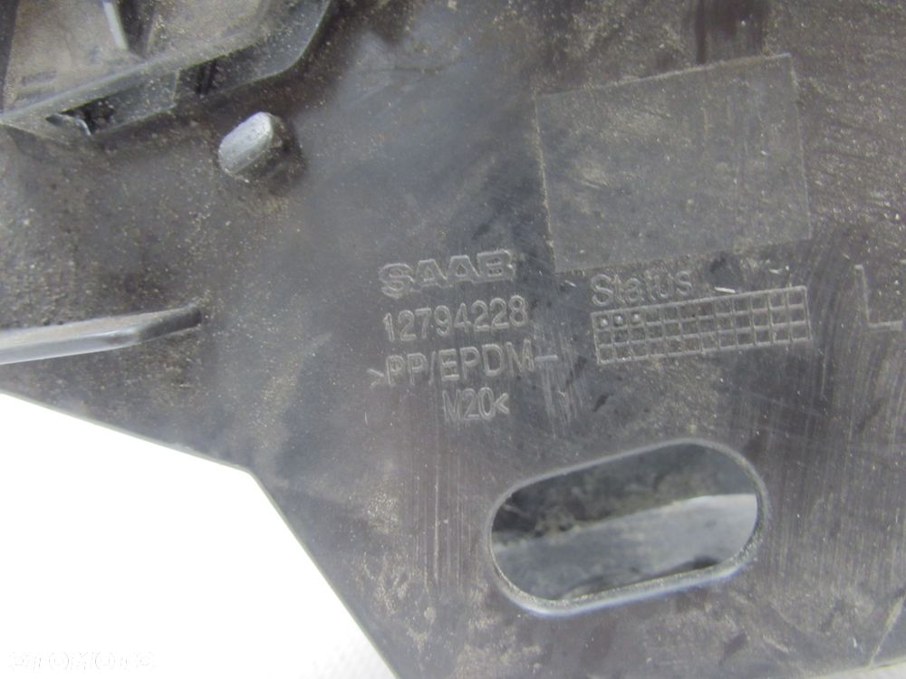 SAAB 93 9-3 KOMBI 02-12 SLIZG MOCOWANIE UCHWYT ZDERZAKA TYL LEWY 12794228 - 8