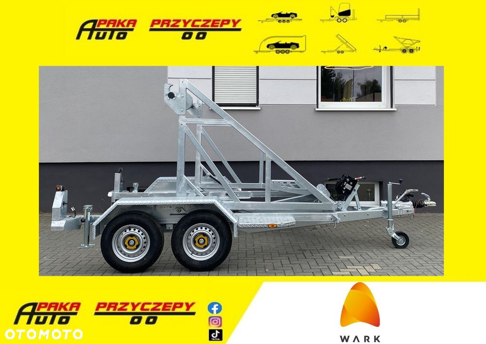 Wark Przyczepa kablowa, DMC 3500 KG