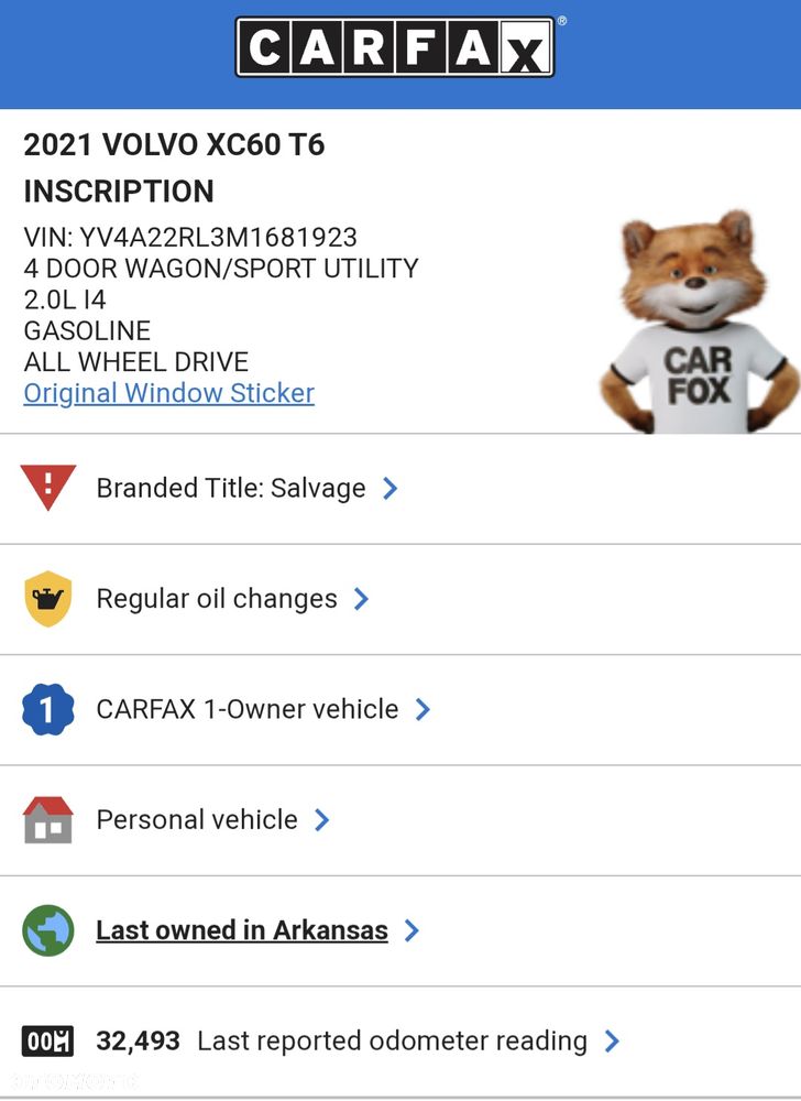 Volvo XC 60 T6 AWD Geartronic Inscription - 16