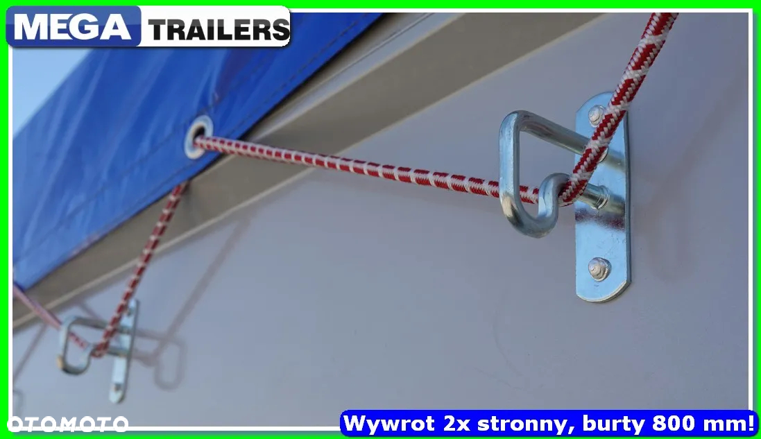Inny Platforma z wywrotem, 2 strony, 12,60 m, burta 800 mm! - 30