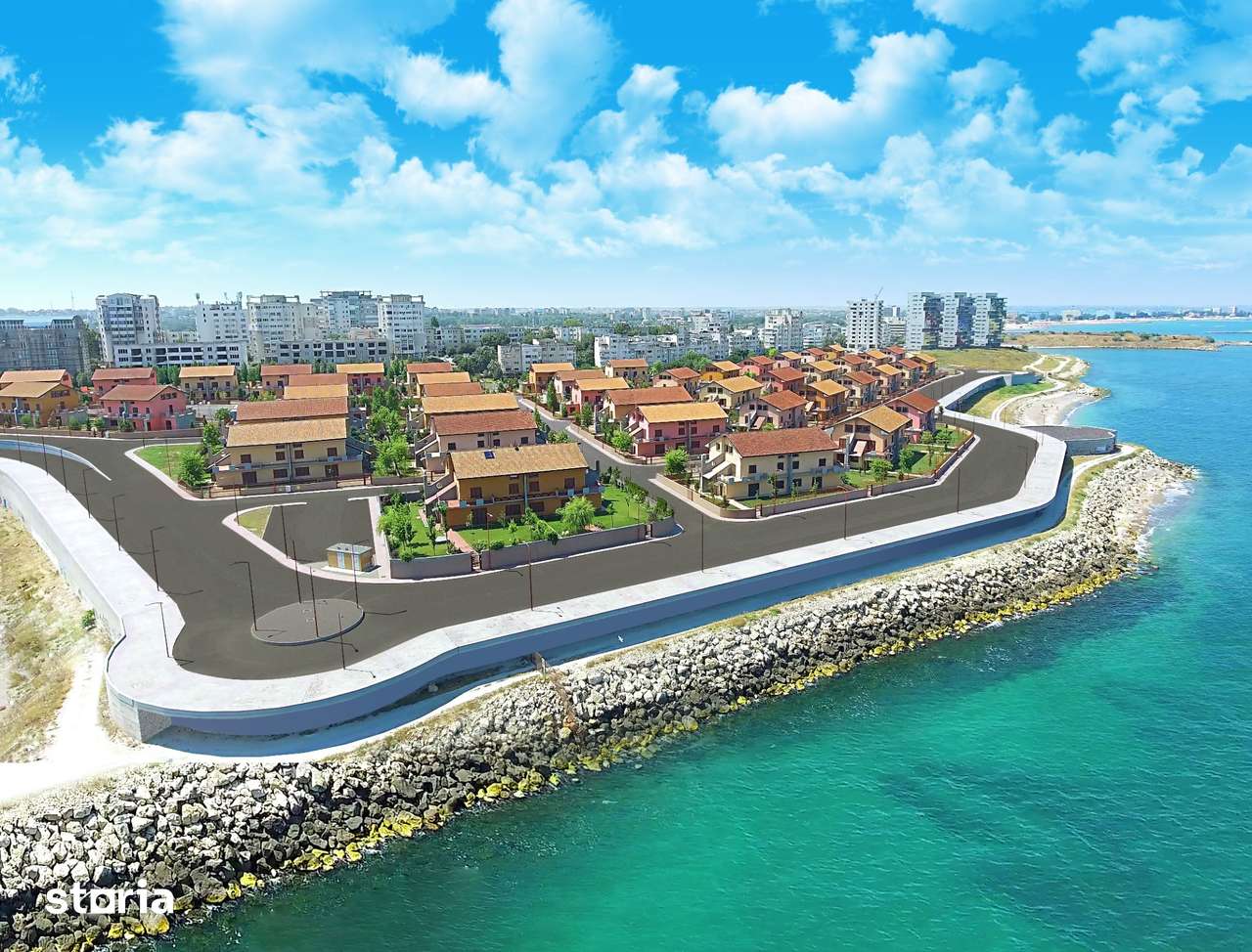 Traieste pe malul Marii Negre | Vila stil duplex in Santa Maria Bay - Imagine principală: 4/7