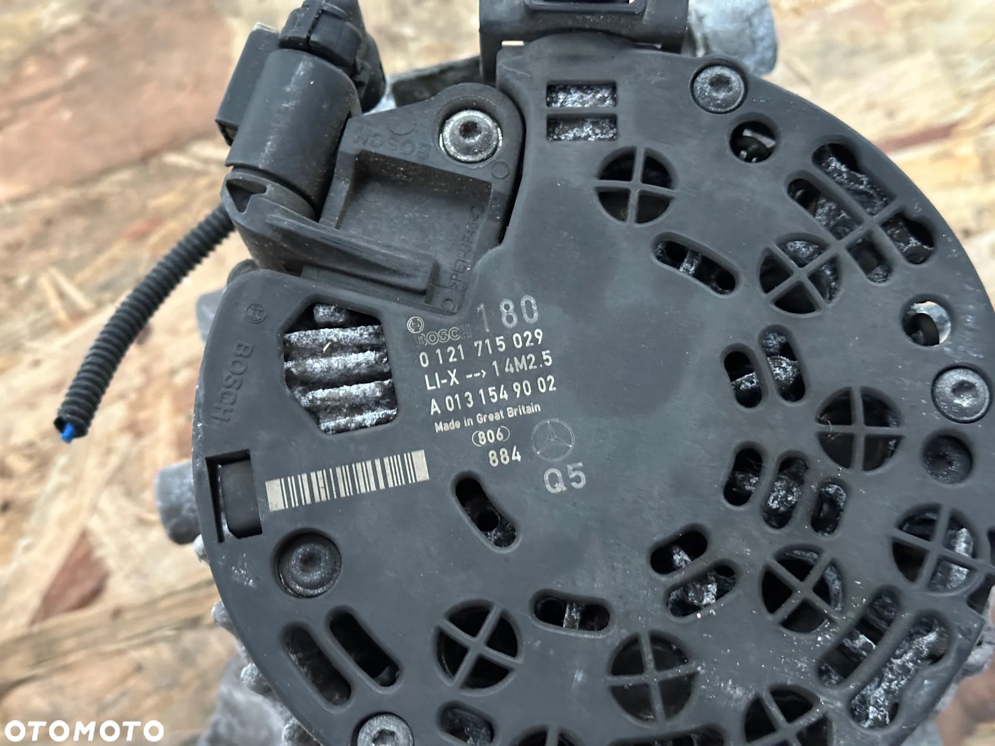 ALTERNATOR MERCEDES C-KLASA W204 2.2 CDI 08' A0131549002 - 3