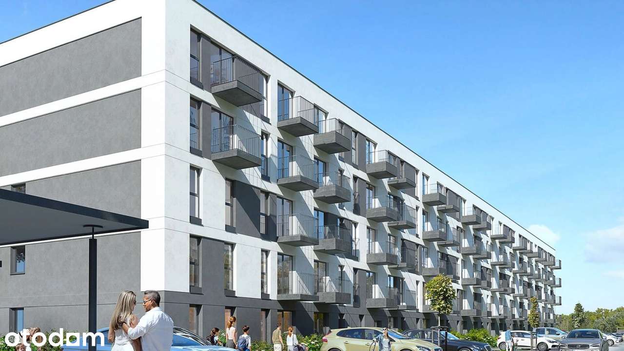 3-pokojowe mieszkanie 59m2 + ogródek
