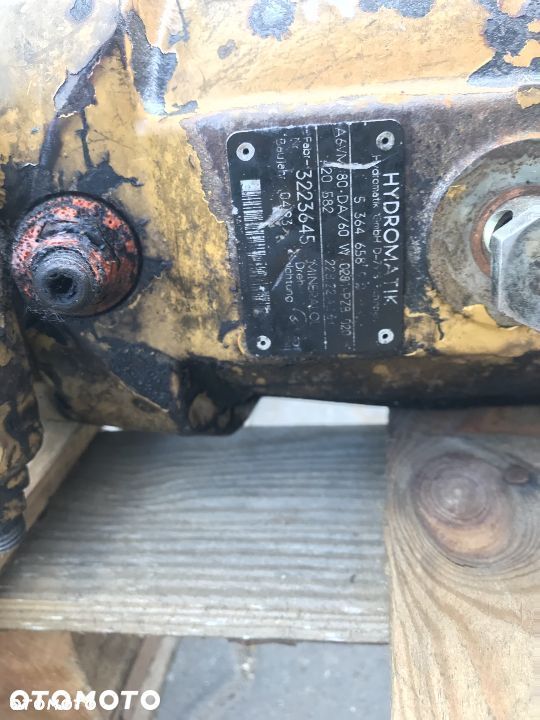 Silnik Jazdy Zeppelin 501 601 Hydromatic A6VM80-DA/60 W 0281-PZB 020 - 4