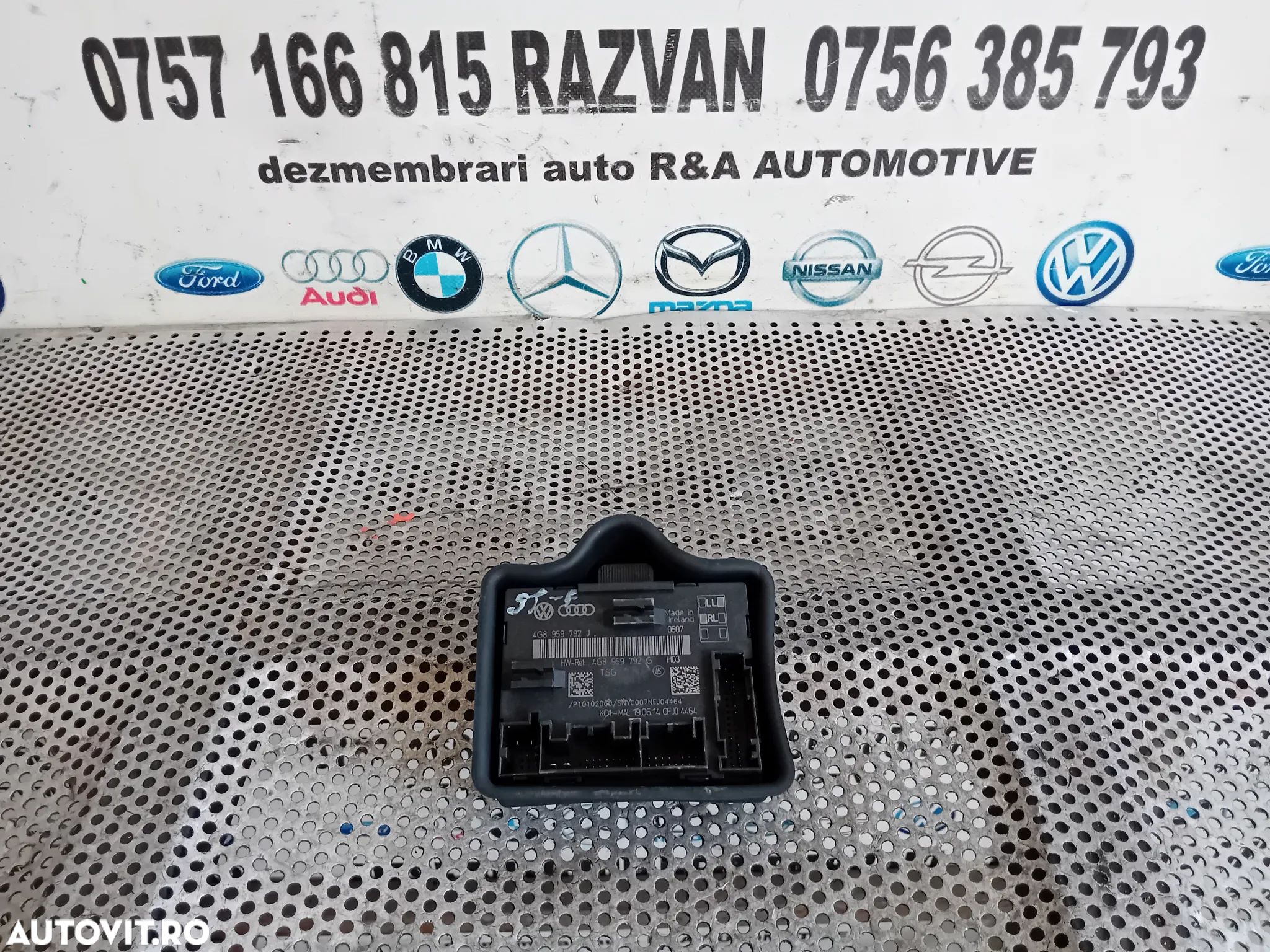 Modul Calculator Usa Audi A6 4G C7 A7 Cod 4G8959792G Motor CNH Cutie Automata NYU - 1