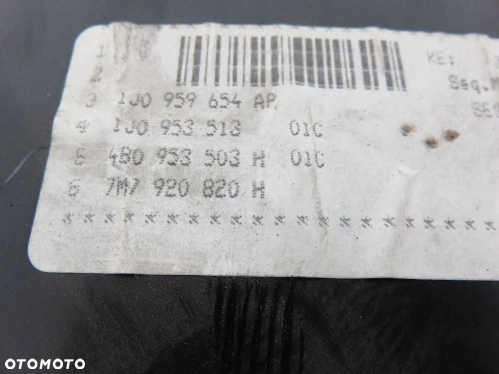 LICZNIK SEAT ALHAMBRA I 2.0 7M7920820H 110080034014 - 5