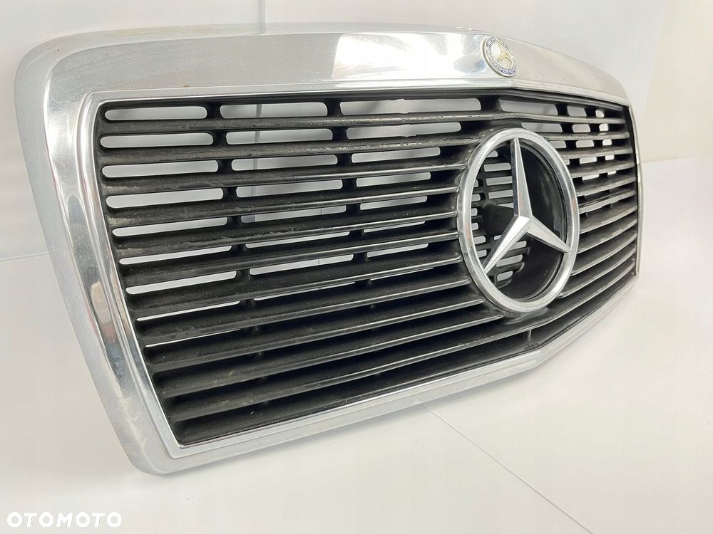 GRILL ATRAPA CHŁODNICY DUŻY ZNACZEK DUŻE LOGO MERCEDES W126 SE SEL - 2