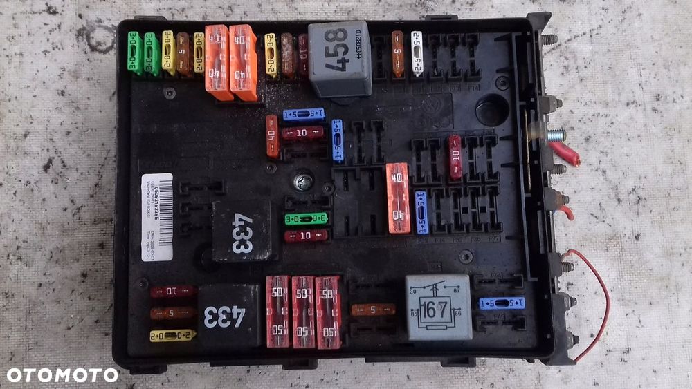KOMPUTER 5WP4028204 06A906033CL ZESTAW IMMO SKODA OCTAVIA II 1.6 8V 04- - 5