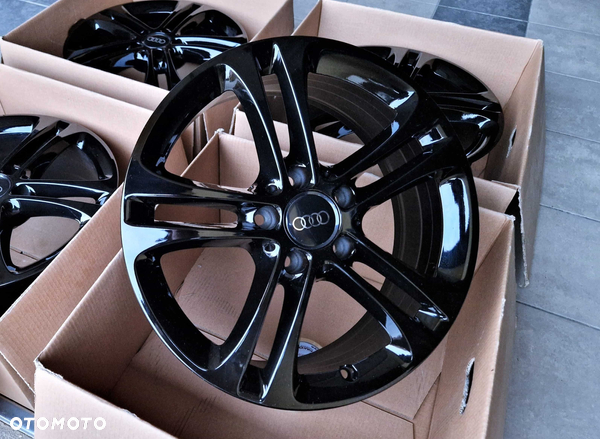 Alufelgi 17 5x112 Audi A3 A4 Q2 Q3 Seat Leon Exeo Altea Czarne ! 806#