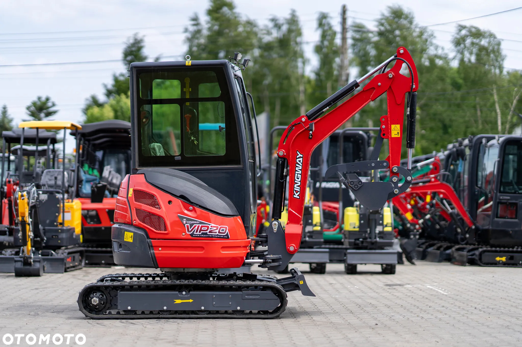 Kubota Kingway Engine KUBOTA SV20 Ramię SKR 22KM 3cyl 2000kg - 26