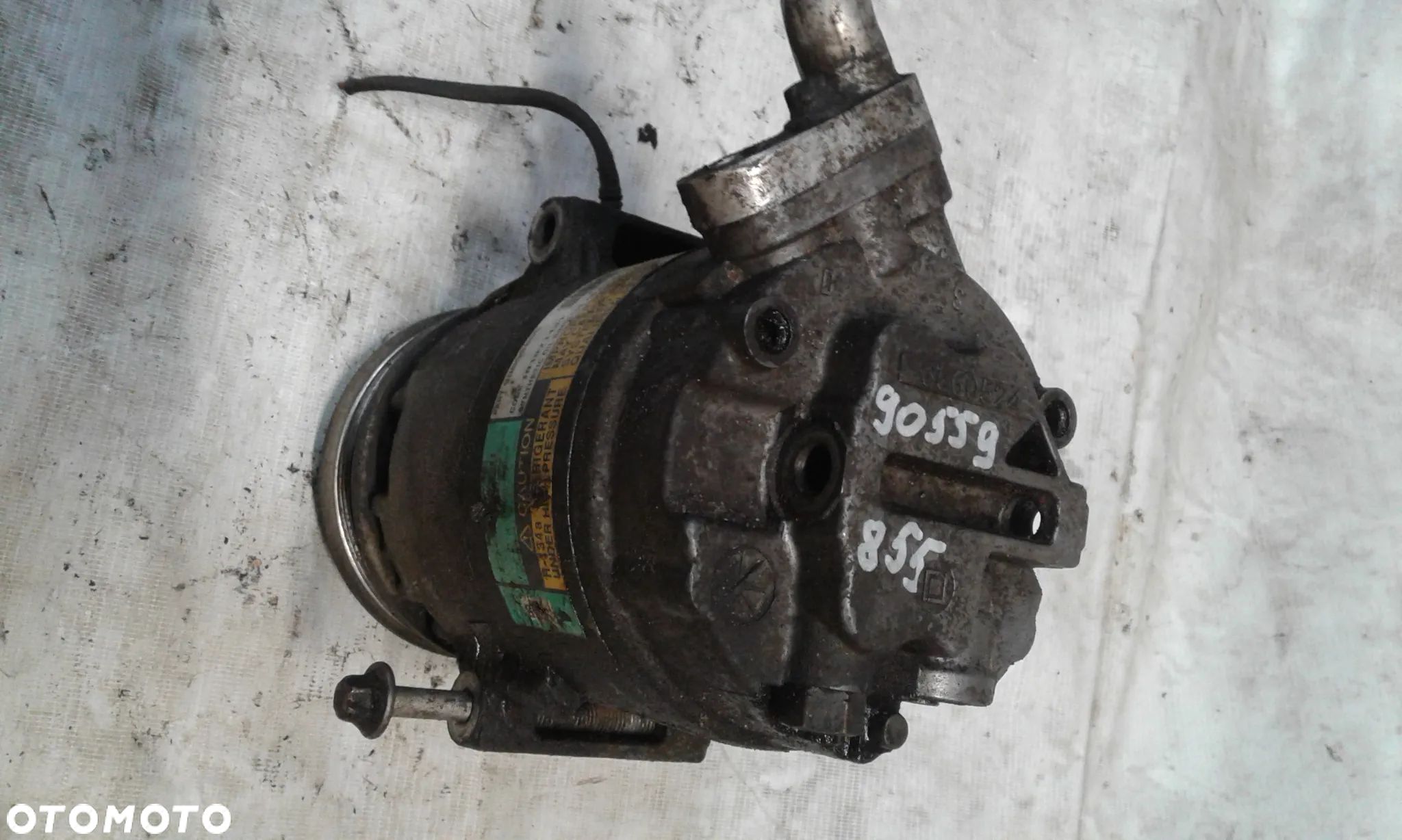 SPRĘŻARKA KLIMATYZACJI ASTRA II 1,8 16V 90559855 - 1