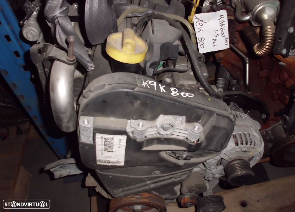 Motor 1.5 DCI K9K800 - 1