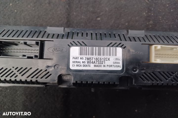 COMANDA CLIMA/AC 7M5T-18C6-12CK 7M5T-18C6-12CK Ford Kuga 1 [2008 - 20 - 4