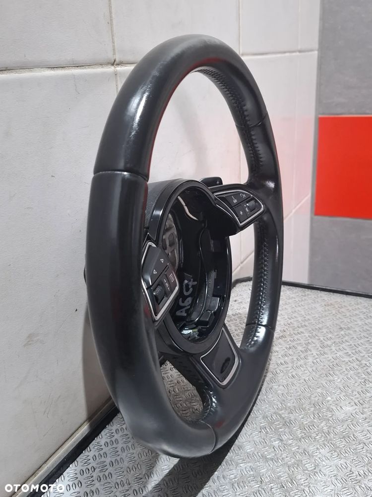 Kierownica skóra multifunkcyjna łopatki Audi A6 C7 C6 Rok 2015 nr 4G0419091S - 5