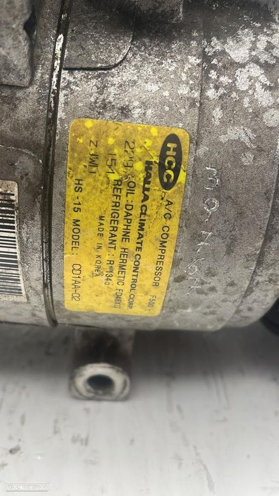 COMPRESSOR AR CONDICIONADO HYUNDAI COUPE 2005 - 2