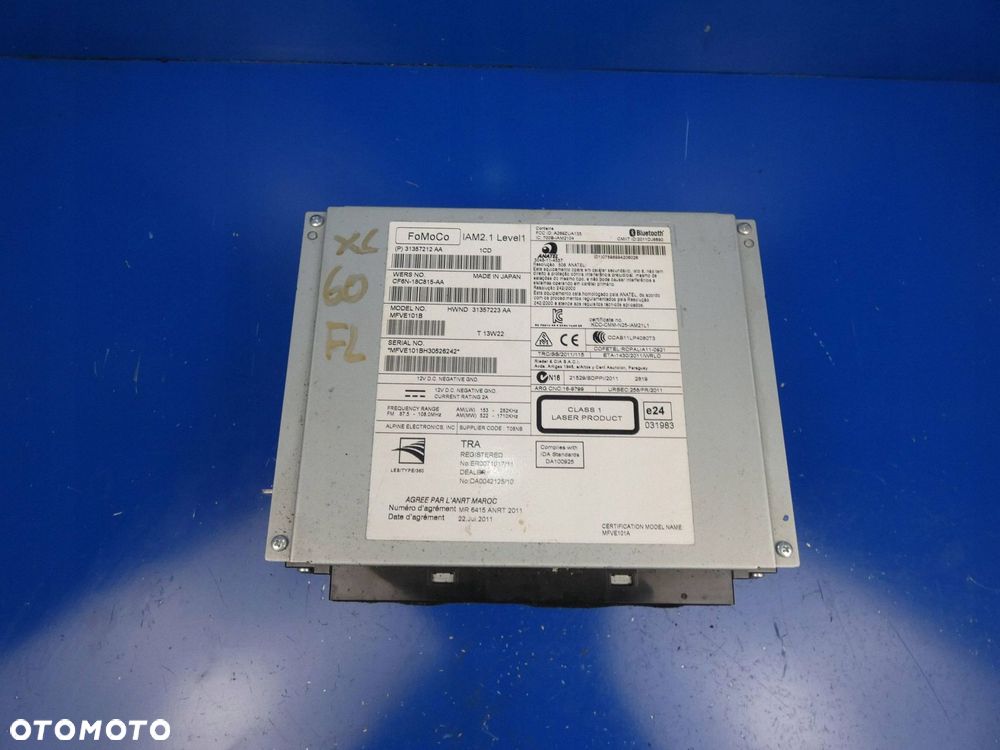 VOLVO XC60 I RADIO FABRYCZNE CZYTNIK - 2