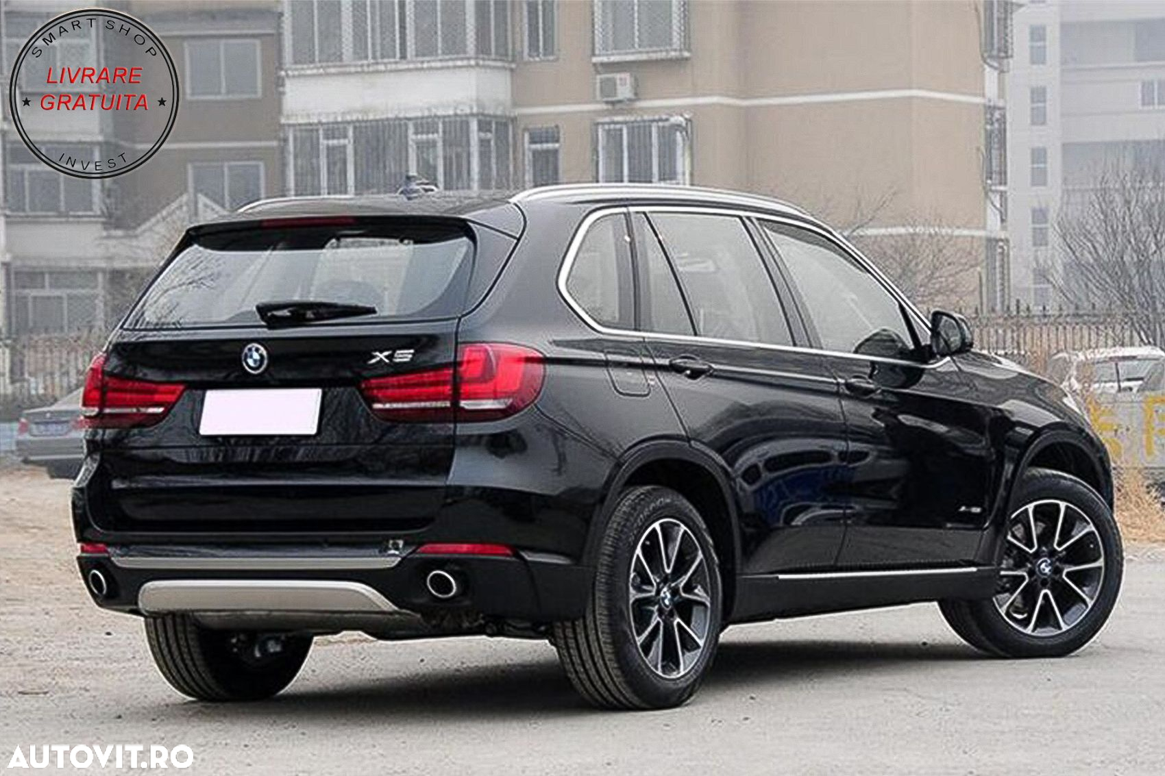 Bari Decorative Longitudinale Plafon BMW X5 F15 (08.2012-2018) Aluminiu- livrare gratuita - 6
