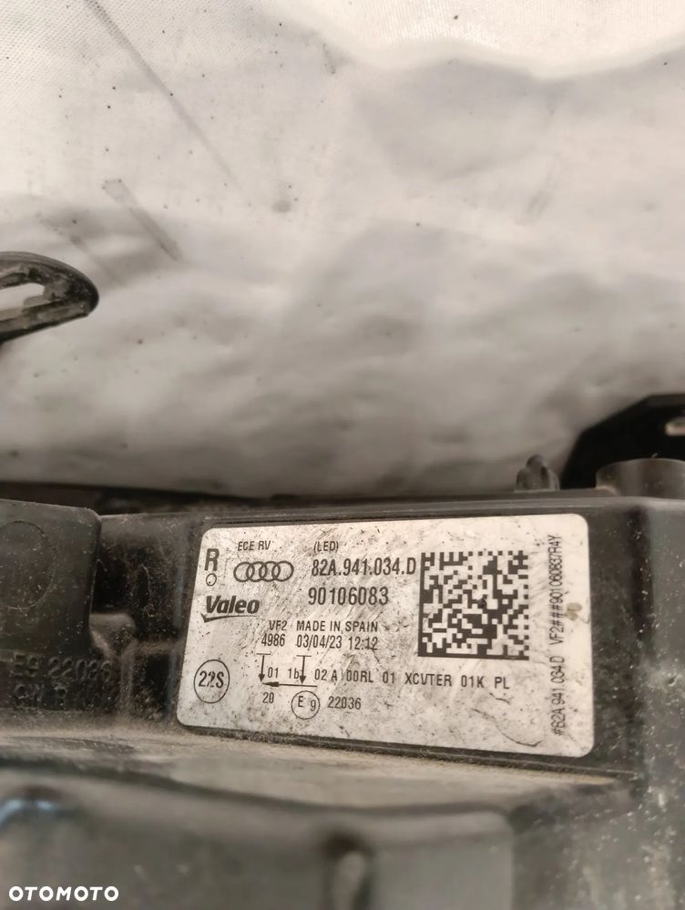 Audi A1 82A FULL LED PRZÓD STRONA PRAWA 82A941034D - 9