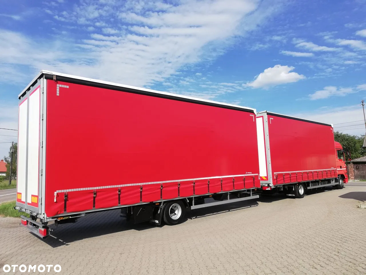 MAN TGL 12.250 Tandem Przejazdowy Zestaw Przestrzenny - 8