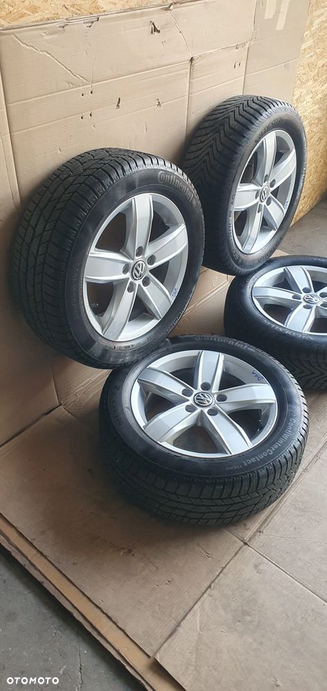 Alufelgi z oponami alusy felgi aluminiowe 5x112 6J ET48 205/55 R16 VW Golf VII 5G0071496A - 19