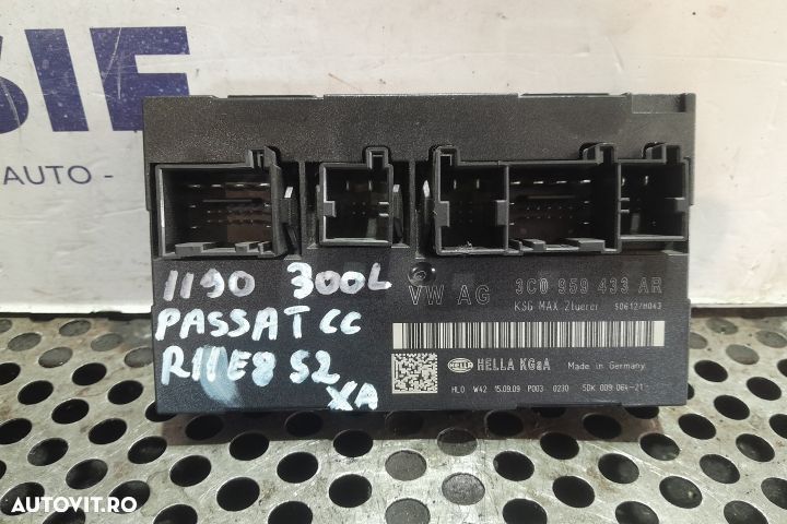 Modul confort 3C0959433AR 3C0959433AR Volkswagen VW Passat CC 1 [2008 - 1