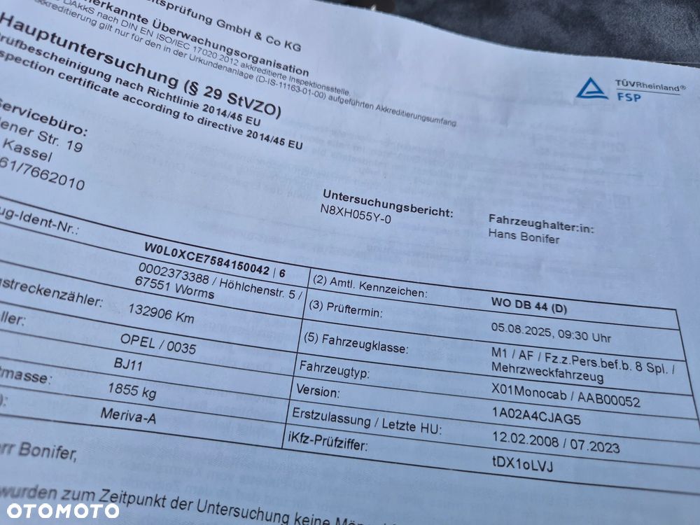 Opel Meriva 1.6 16V NAVI - 25