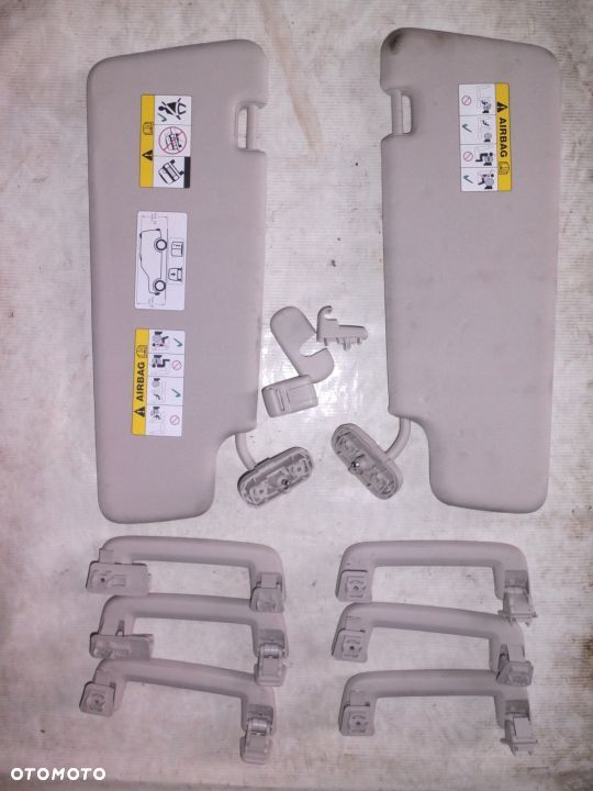 Daszki słoneczniki raczki LAND ROVER Discovery 4 - 1