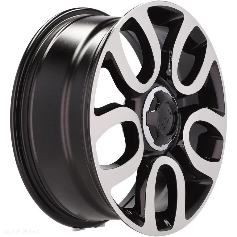 4x Felgi 17 5x98 m.in. do FIAT 500L Doblo Scudo ALFA ROMEO 147 156 164 GT GTV Spider - L1291 - 5