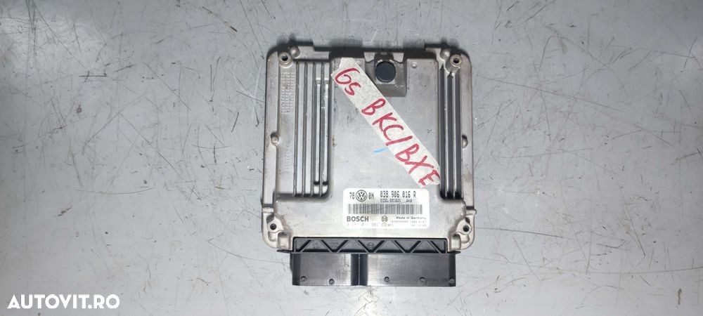 Ecu volkswagen vw golf 5 2.0 BKC BXE cod 038906016R - 3