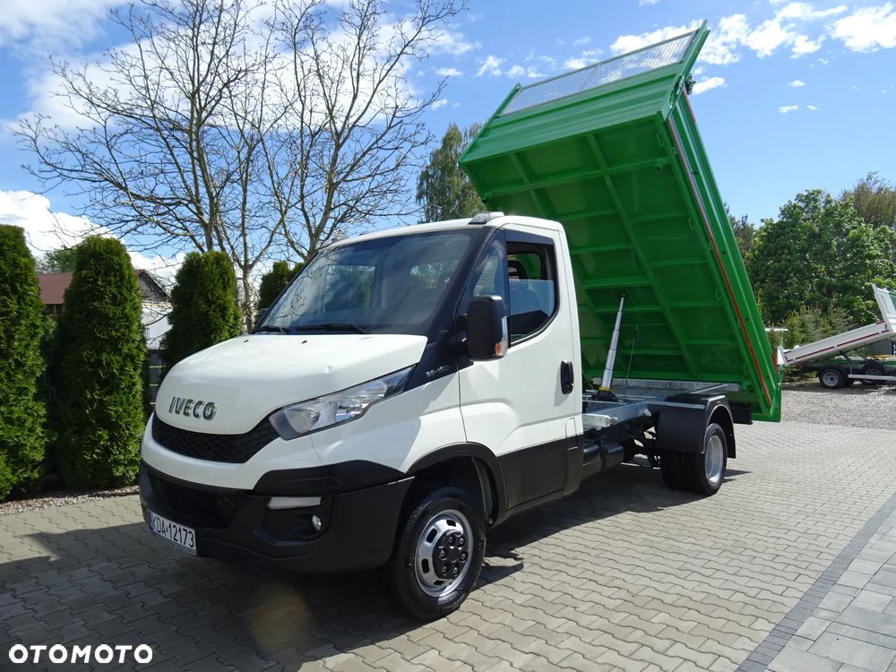 Iveco 35C15 Wywrotka 3- stronna 3,0 HPI KLIMA HAK Wzmocnione Resory Piękna - 2