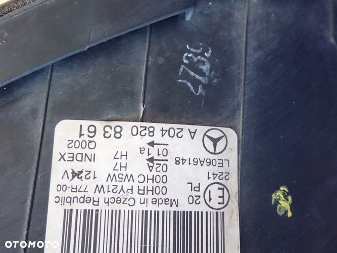 MERCEDES W204 204 C-KLASA reflektor lewy lampa lewa A2048208361 - 3