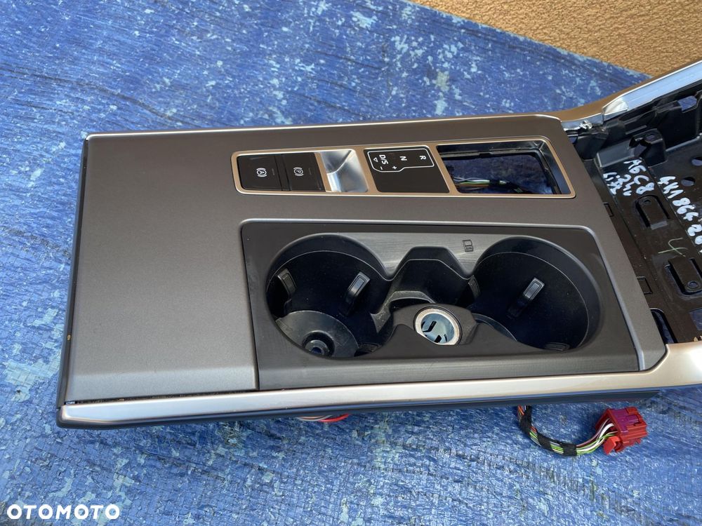 AUDI A6 C8 DECOR PANEL ŚRODKOWY KONSOLI KONSOLA ORYGINAŁ - 6