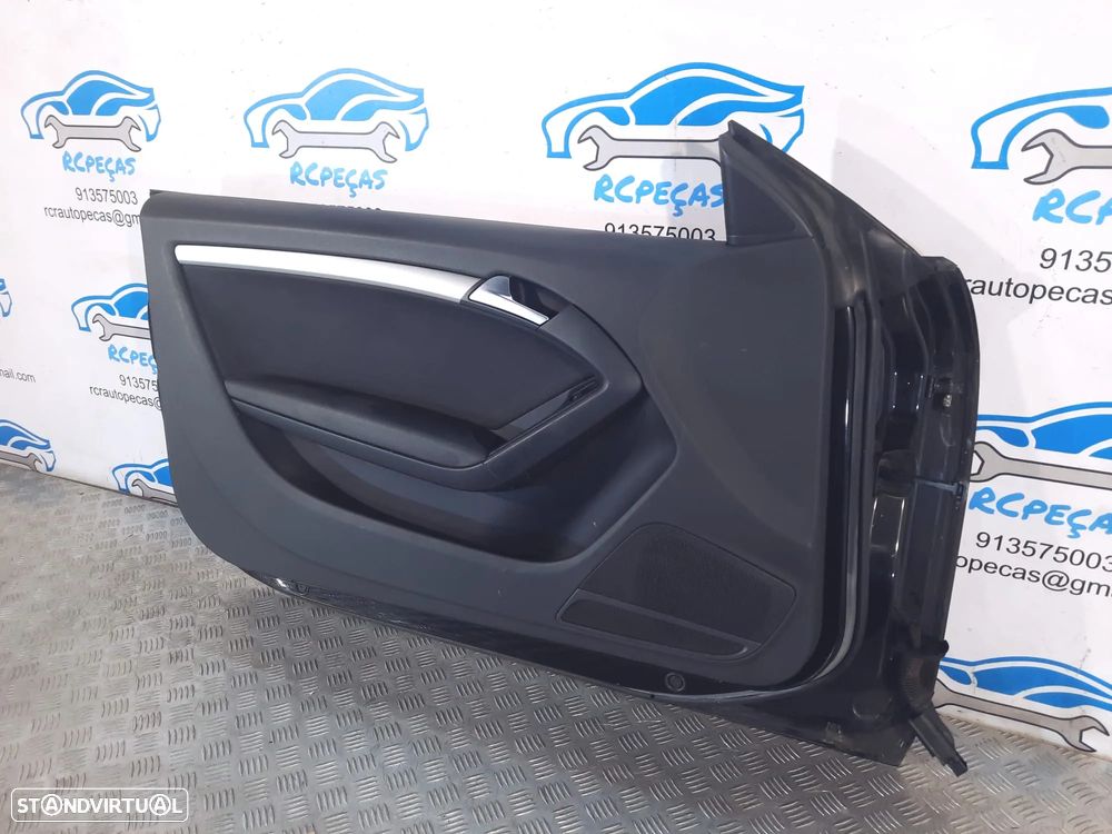 .PORTA PORTAS FRENTE FRONTAL ESQUERDA AUDI A5 8T0 8TA 8T3 COUPE FECHO ELEVADOR MOTOR PUXADOR VIDRO RETROVISOR RETROVISORES - 6