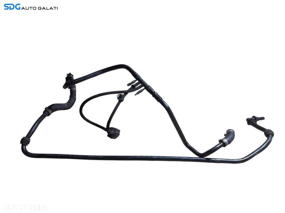 Set Furtunuri Conducte Vacuum Servofrana Servo Frana BMW Seria 5 E60 E61 2.0 D 2003 - 2010 Cod 7785449 11.66-7785449 [N1897] - 1
