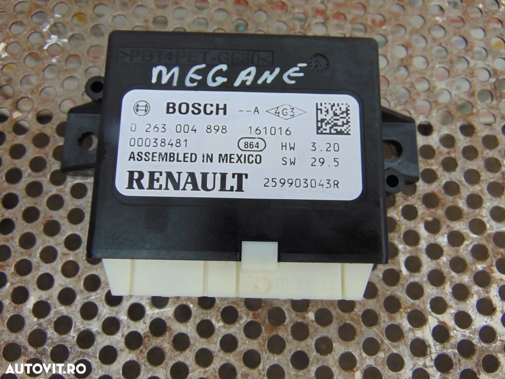 Modul PDC Renault Megane 4 cod 259903043r espace 5 Talisman - 2