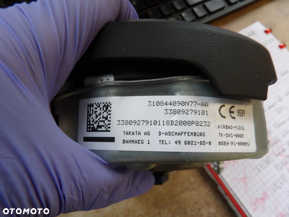 BMW - F10,F11,F12,F13 - KIEROWNICA MULIFUNKCYJNA - WIBRACJA - ŁOPATKI - KOMPLET Z PODUSZKĄ - DEMONTAŻ - EUROPA - STAN IDEALNY - 7848639 - 6