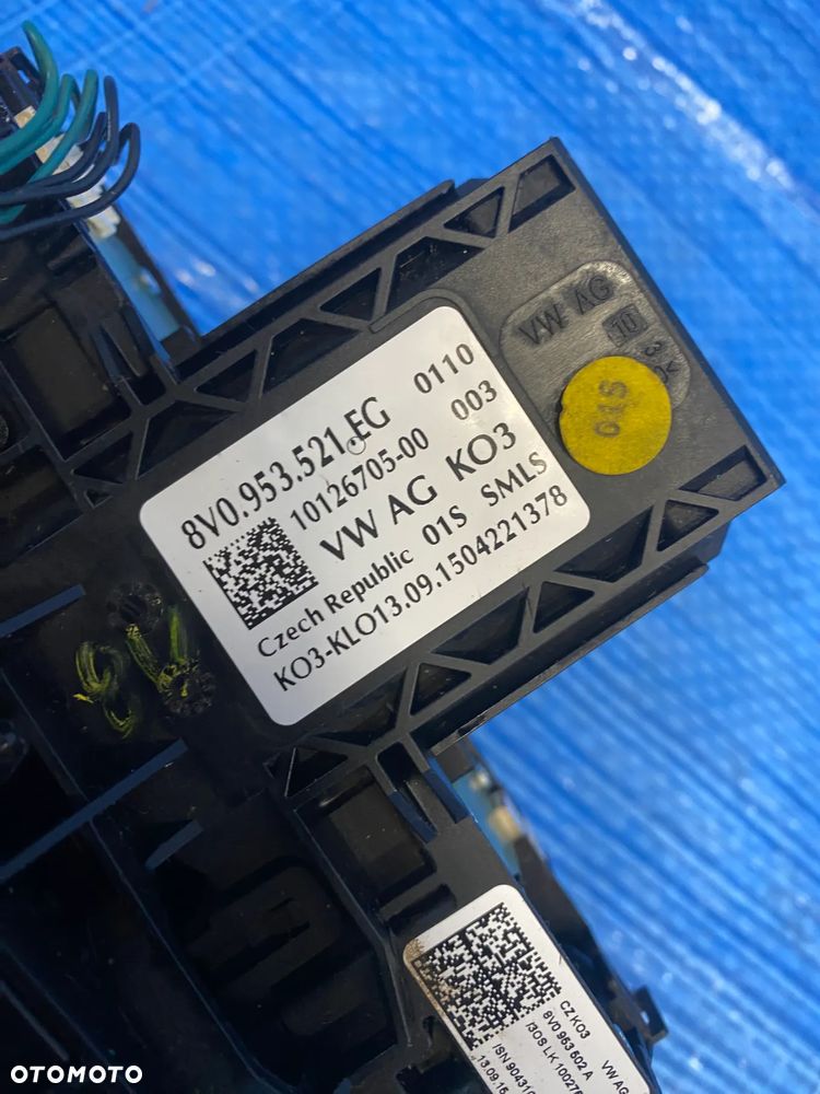 AUDI A3 8V PRZEŁĄCZNIK ZESPOLONY TAŚMA ZWIJAK MANETKI 5Q0953549E 8V0953521EG - 9