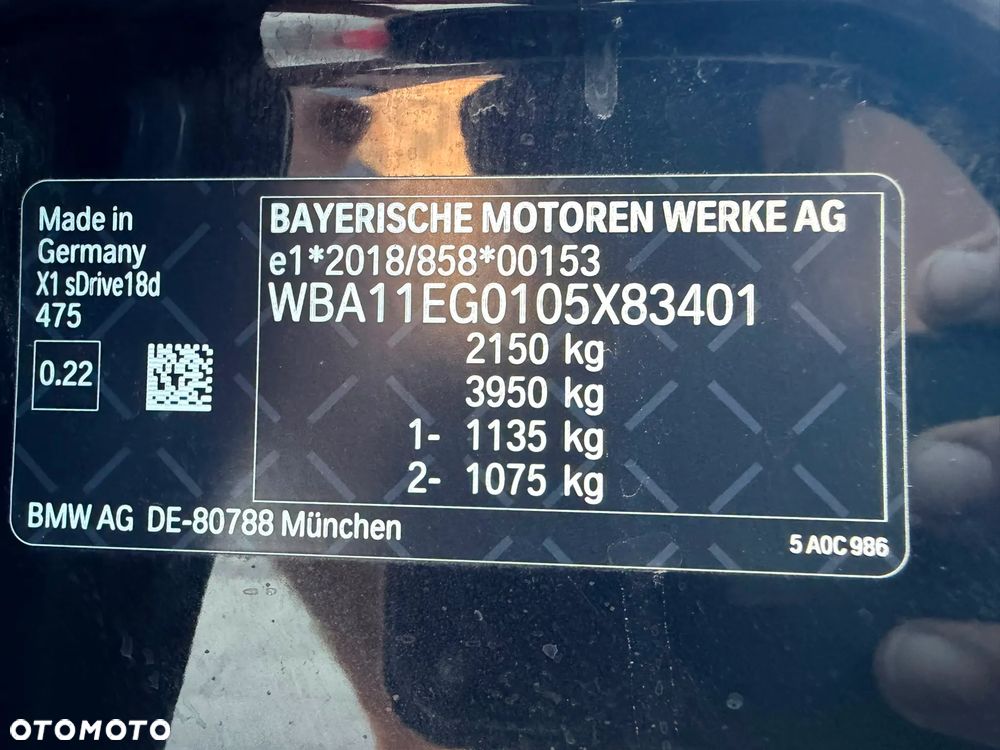 BMW X1 sDrive18d M Sport sport - 19