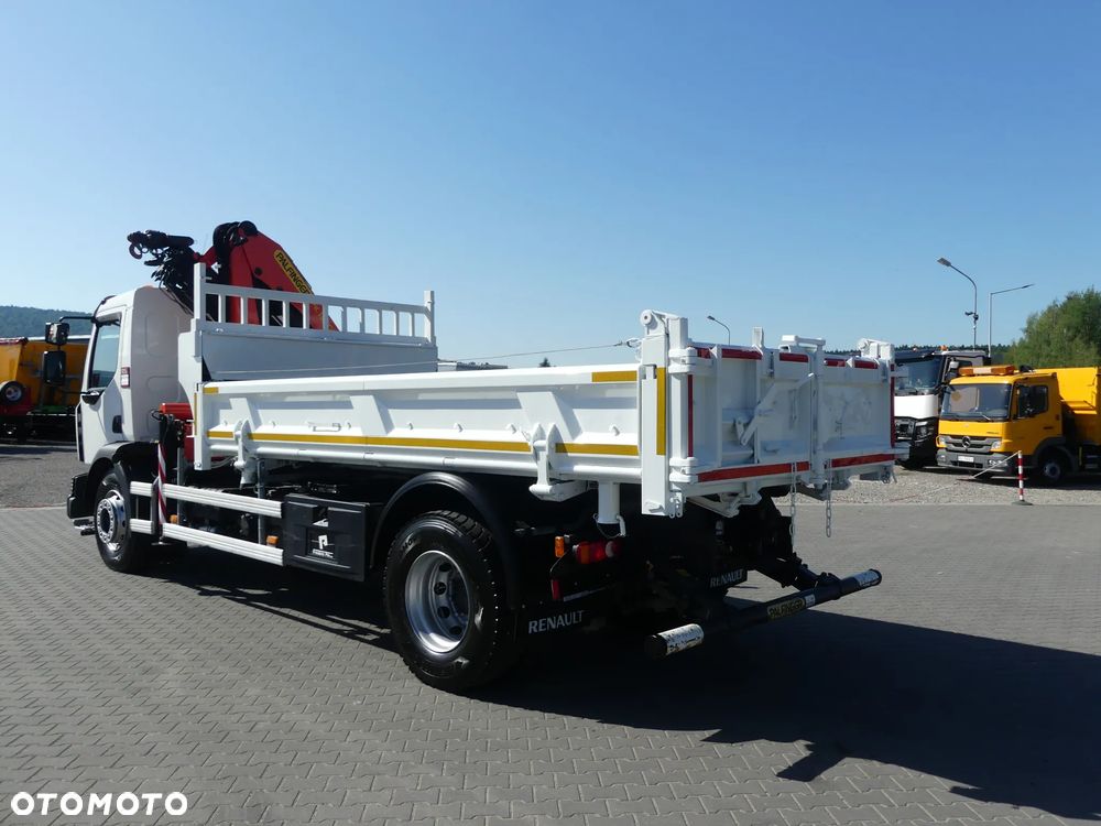 Renault D 18.280 / WYWROTKA 2 STR + HDS SKŁADANY W Z / NISKI PRZEBIEG / - 10