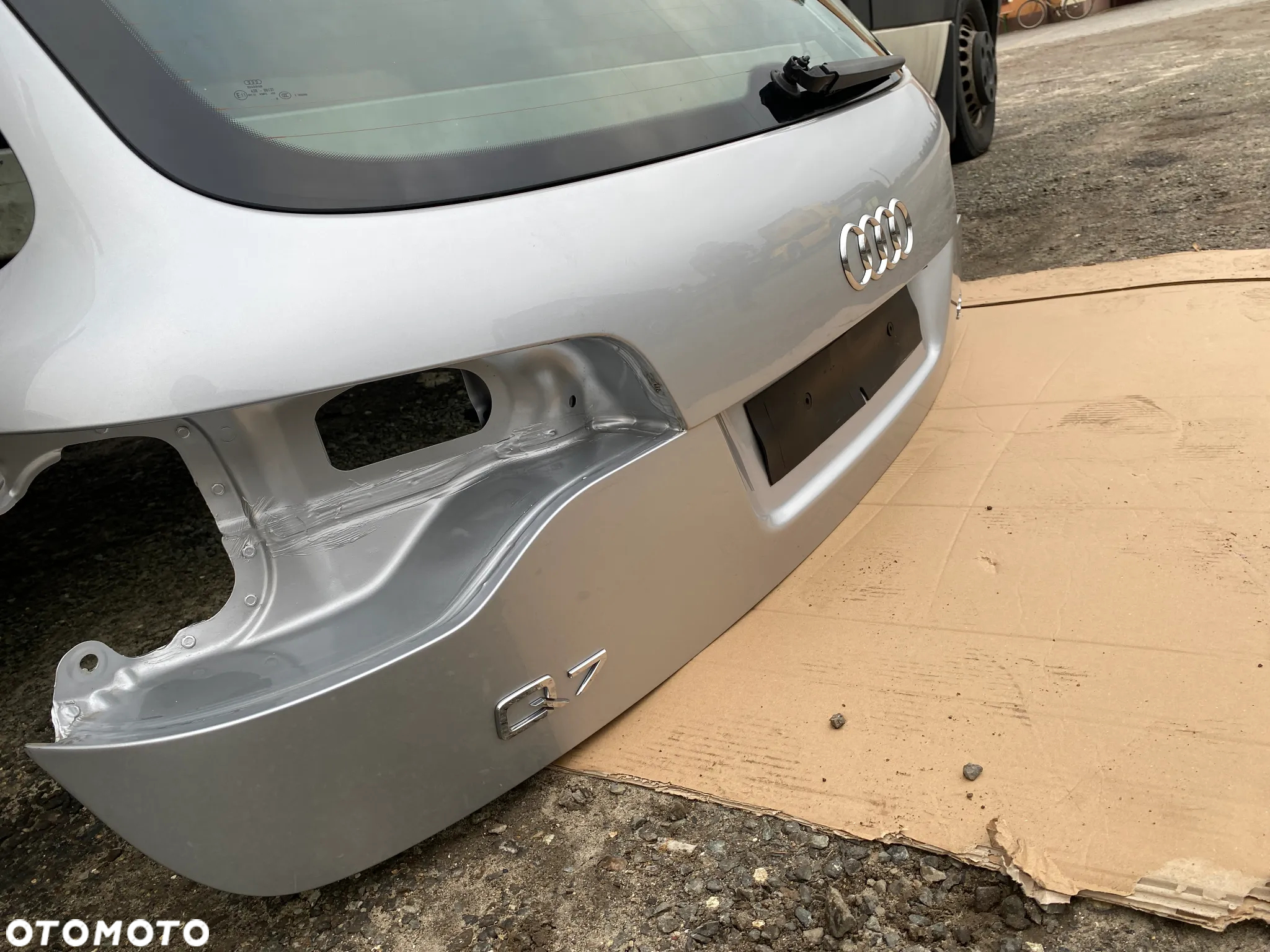 AUDI Q7 4L klapa bagażnika tył tylna - 4