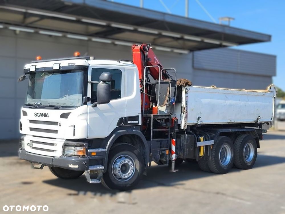 Scania P400 6x4 HMF 1444-Z2 zdalnie sterowany | Wywrotka 3-stronna | 400 KM | Euro 5 - 2