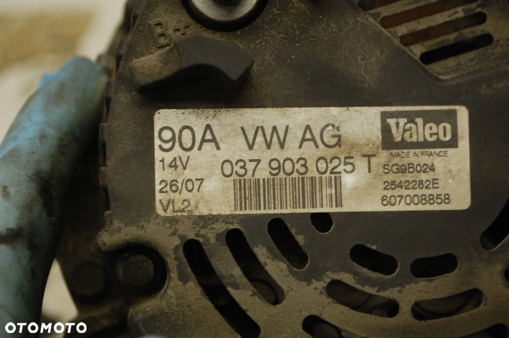 ALTERNATOR VALEO 90A 037903025T SEAT IBIZA III AROSA 1.4 16V 1.0 SKODA AUDI VW POLO IV LUPO 037903025L 70A - 6